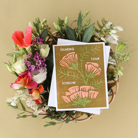 Sharing Your Sorrow Sympathy Card