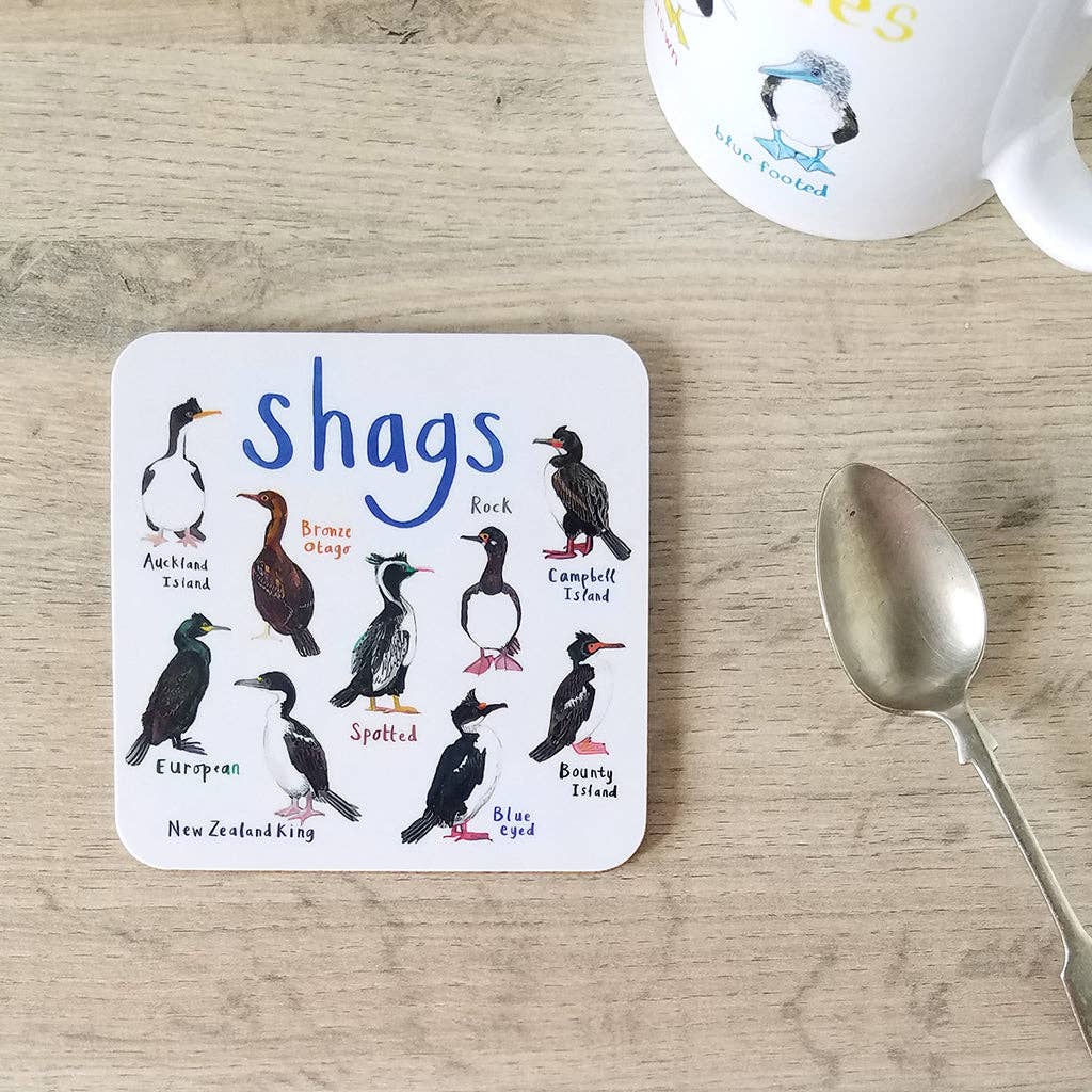 Shags Bird Coaster