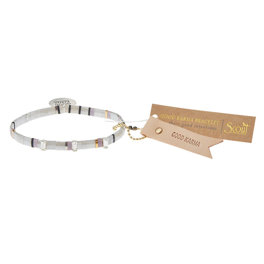 Good Karma Miyuki Charm Bracelet