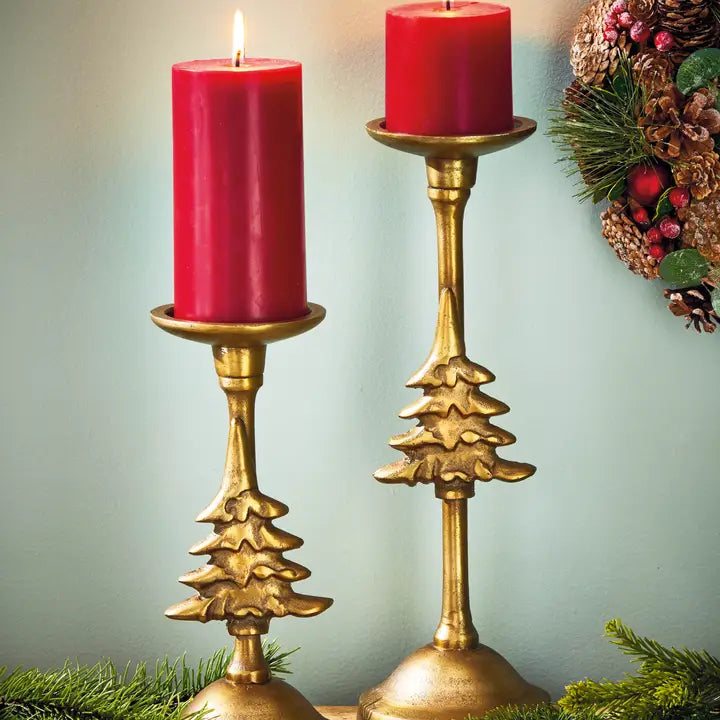 Christmas Tree Taper & Pillar Holder