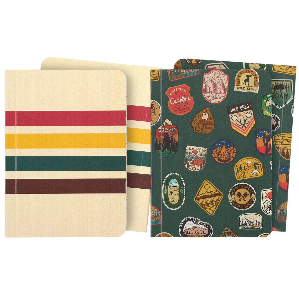 Camping Patches Notebook