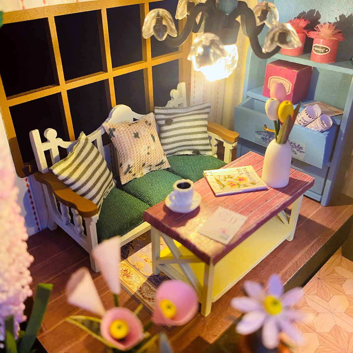 DIY Miniature House Kit: Garden Loft