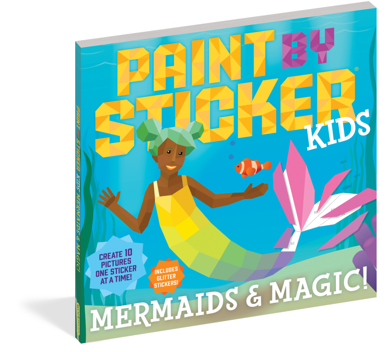 Paint by Sticker Kids: Mermaids & Magic