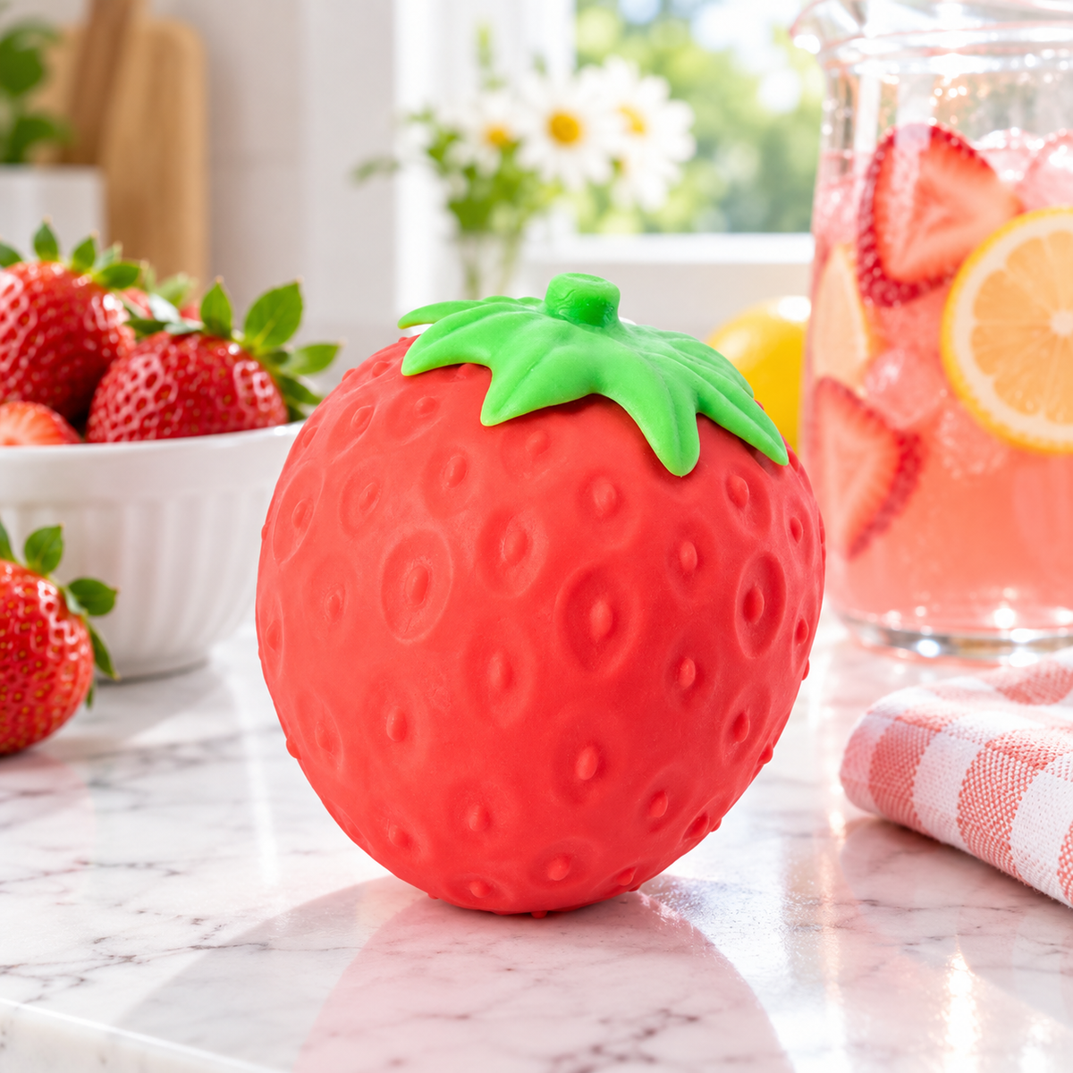 RMS® SmushMart™ Giant Scented Strawberry Squishy