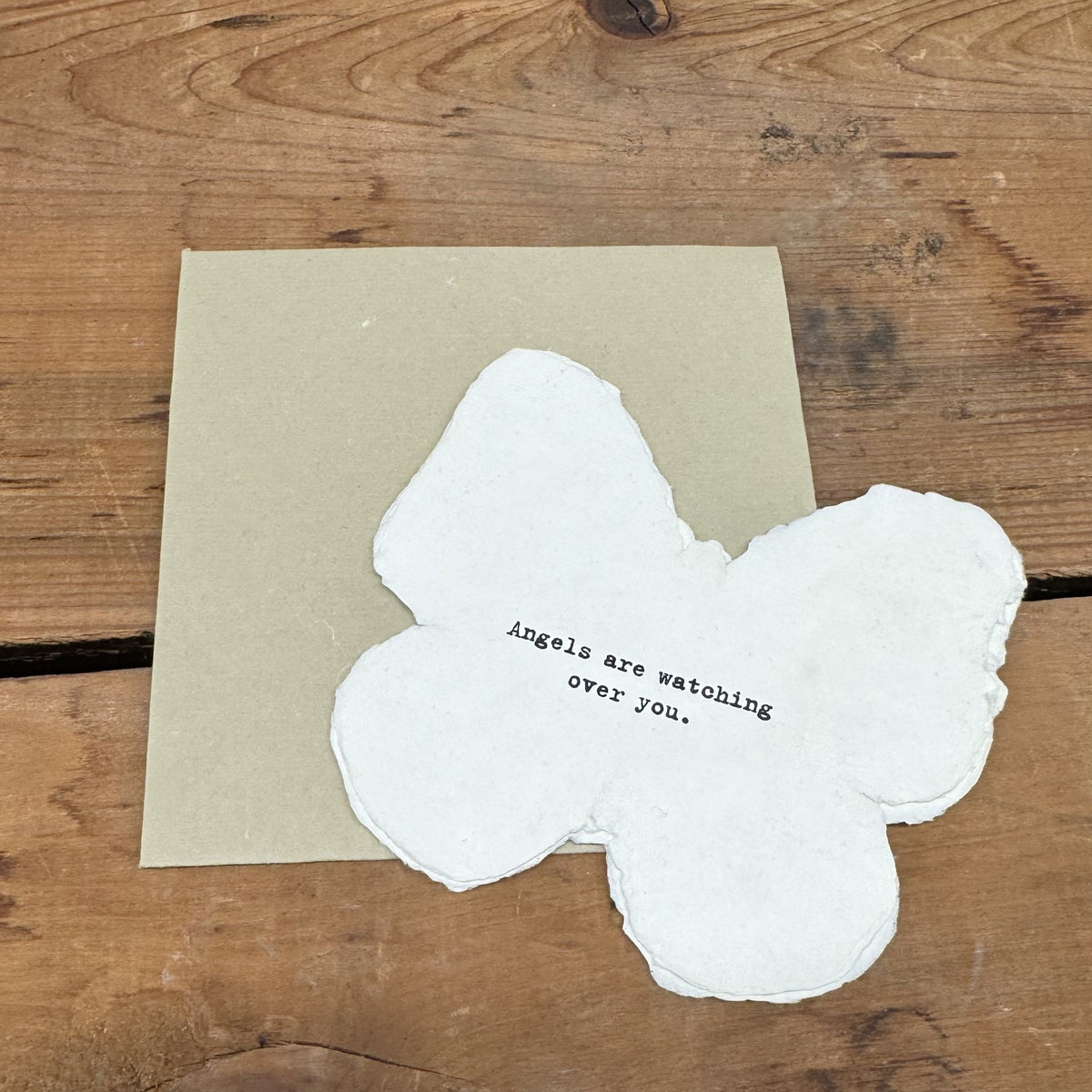 Butterfly Shaped Card