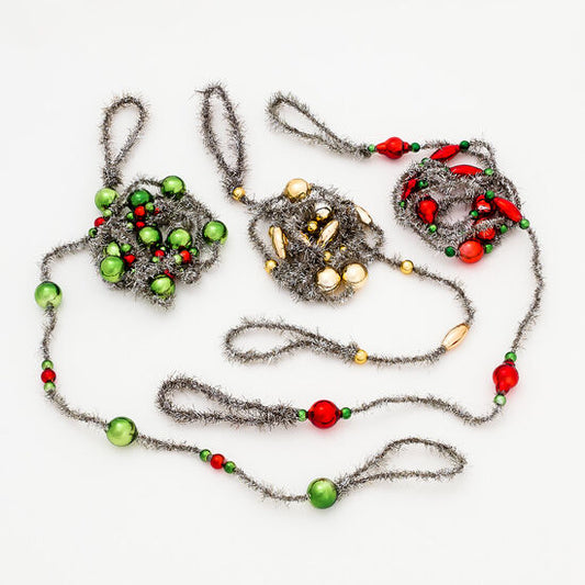 Tinsel Bead Garland