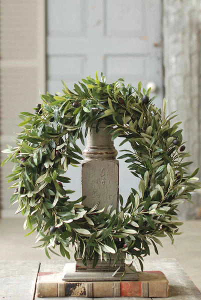 22 inch Olive Wreath