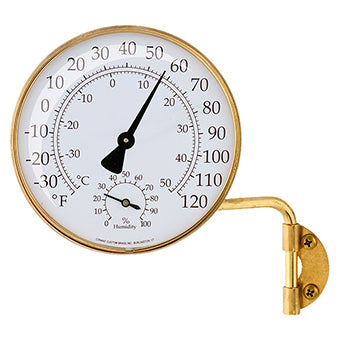 Brass Finish Vermont Weather Station