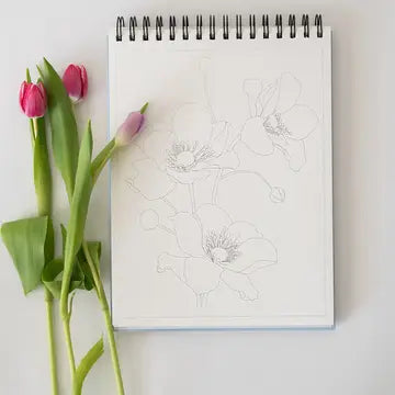 Floral Watercoloring Book