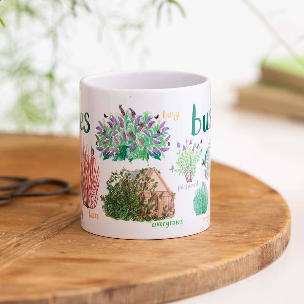 Bushes Ceramic Nature Mug