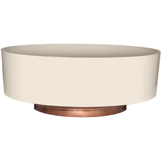 Capri Bowl in Vanilla 8"