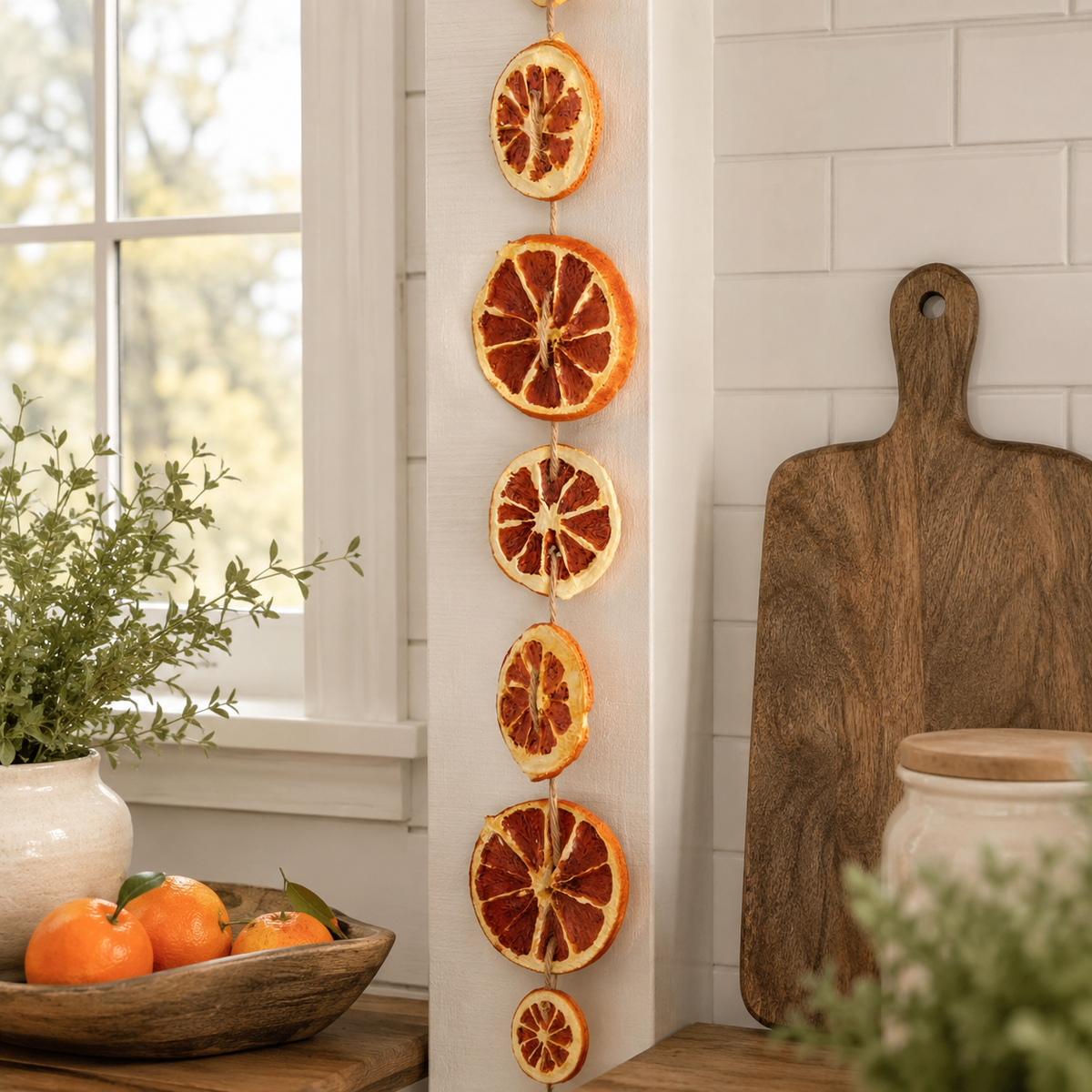5.5' Orange Slice Garland