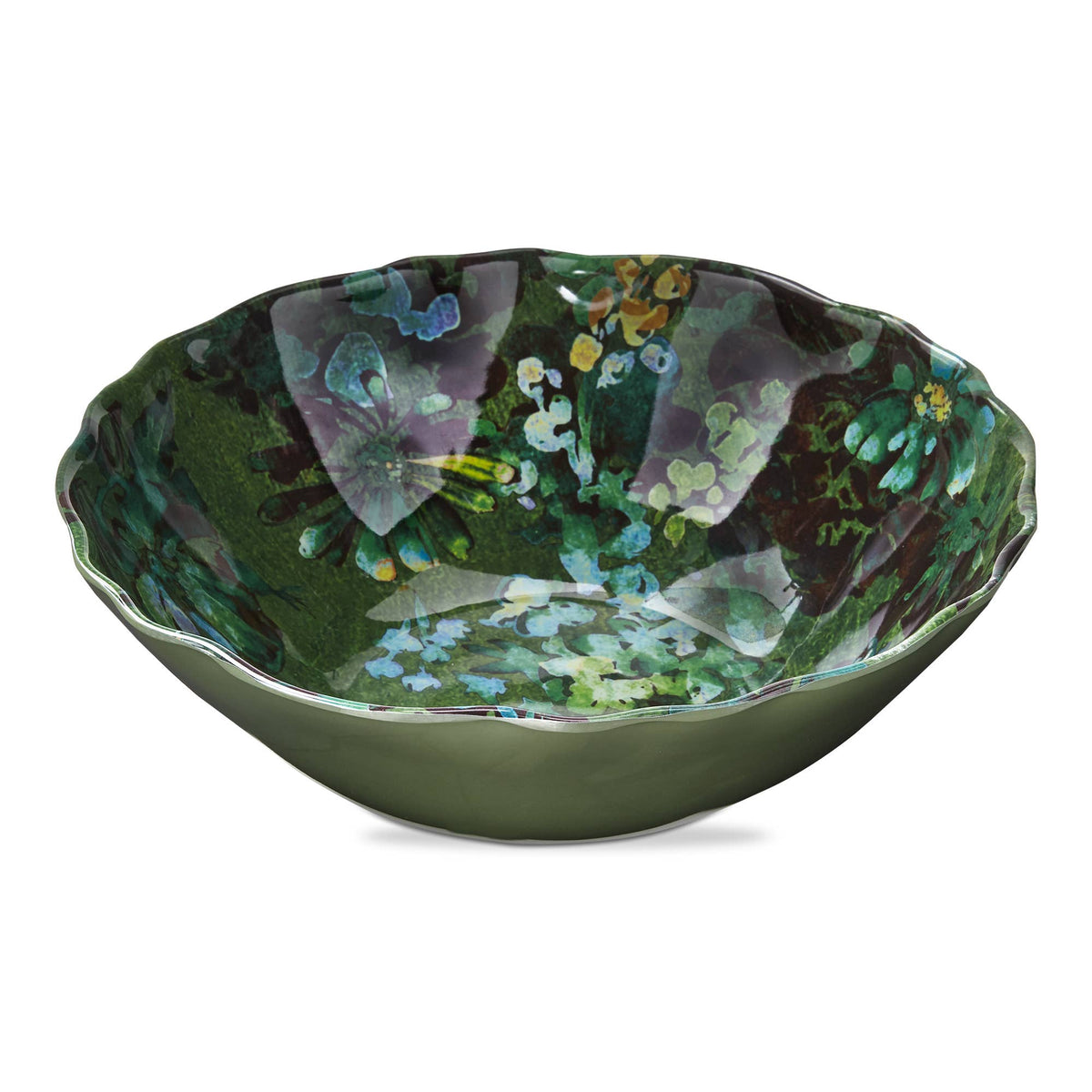 Botanica Melamine Serving Bowl Multi Summer
