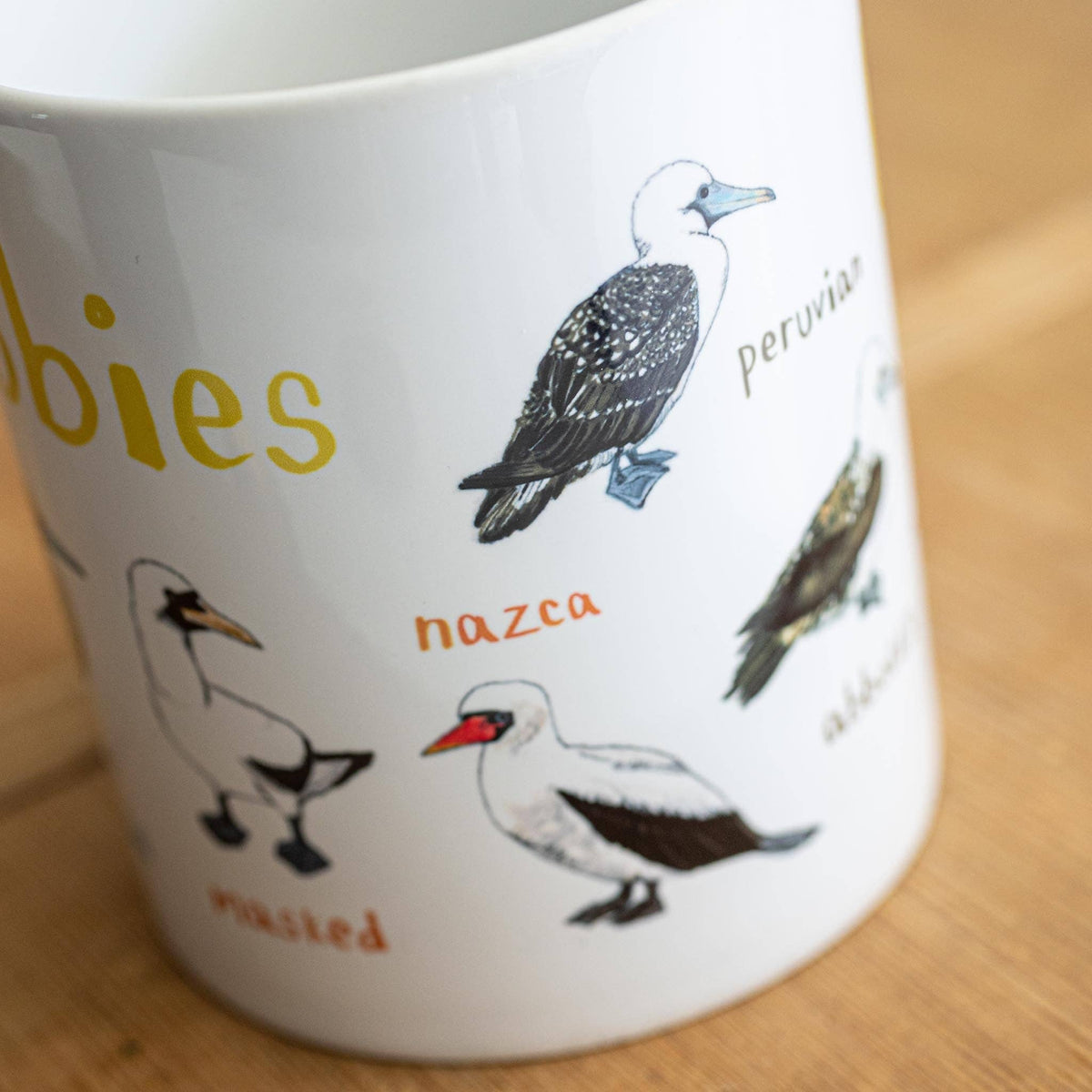 Boobies Ceramic Bird Pun Mug