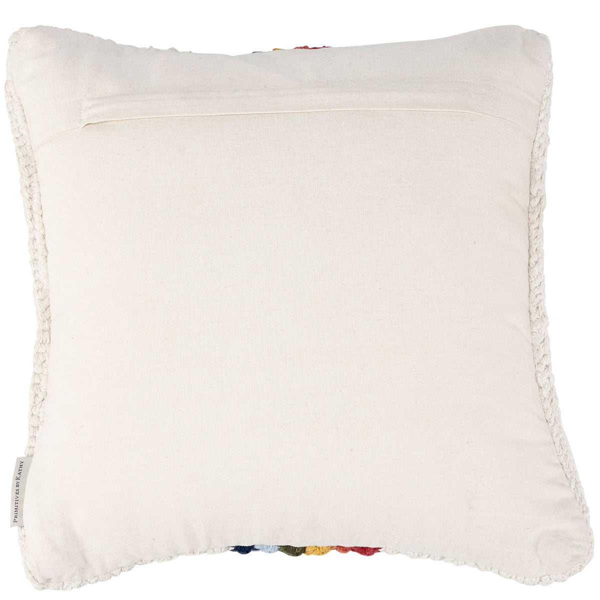 Rainbow Stripe Pillow