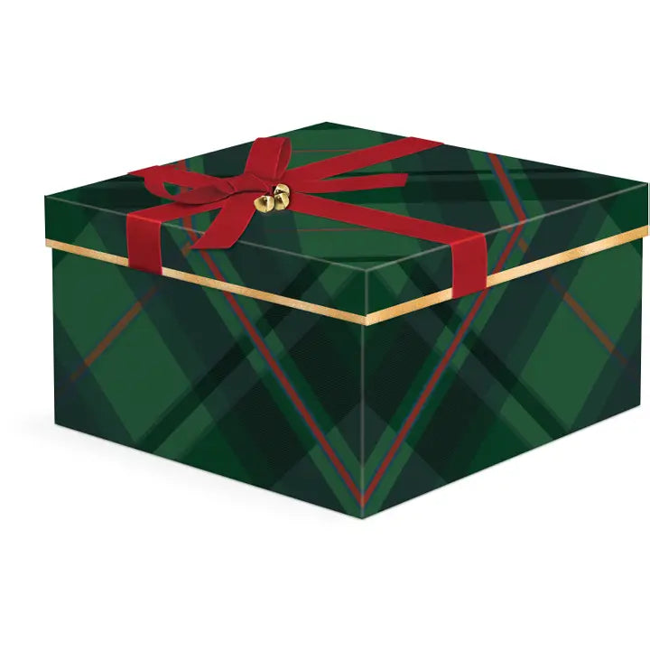 Heirloom Christmas Tall Square Decorative Box