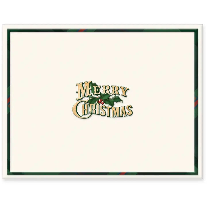 Heirloom Christmas Keepsake Elegant Notecards 8 Count