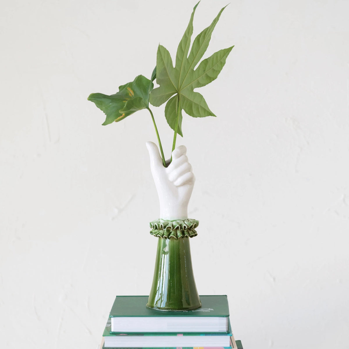Stoneware Hand Vase