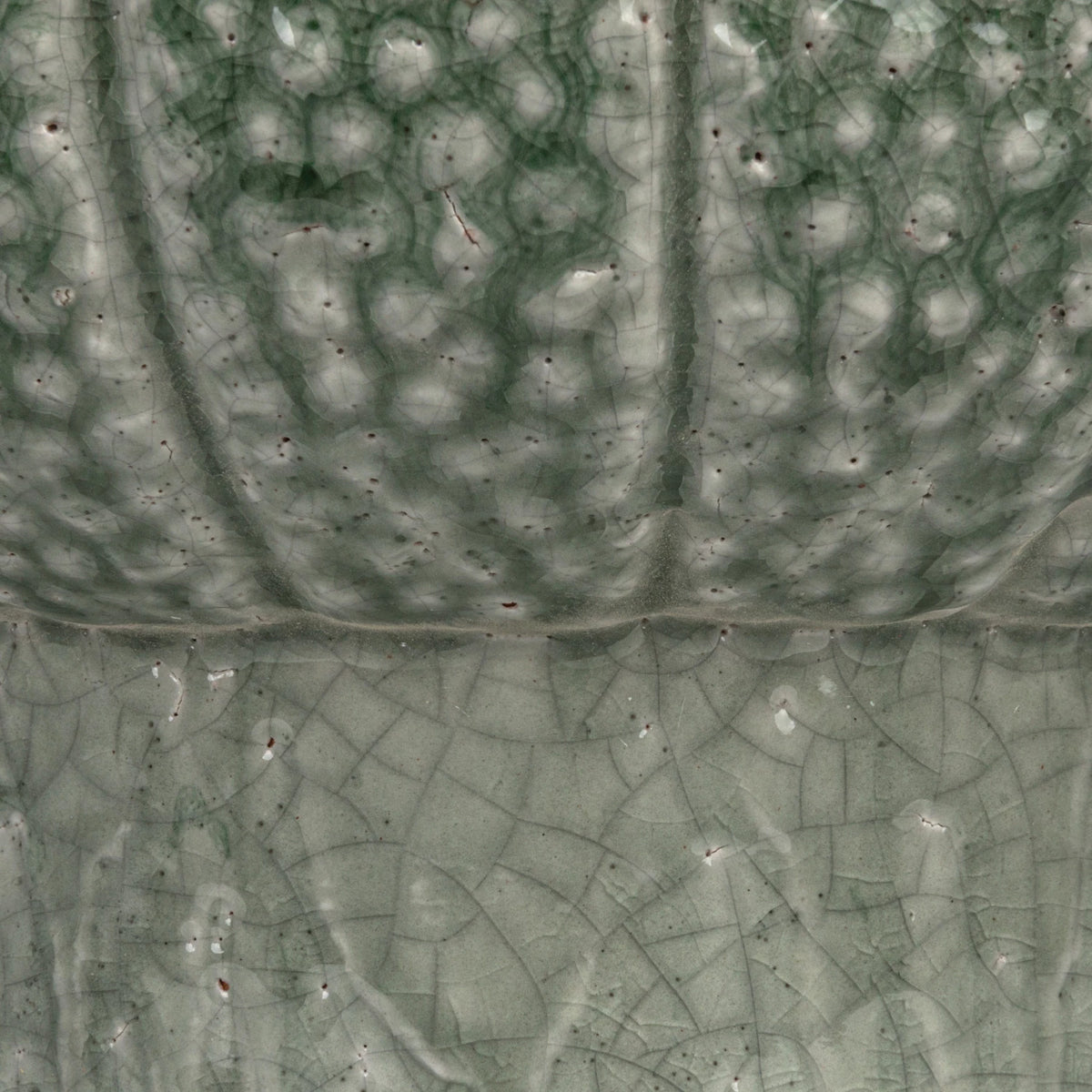 Embossed Terra-cotta Footed Vase/Planter