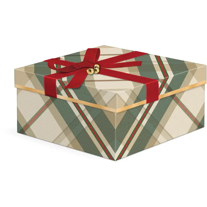 Heirloom Christmas Tall Square Decorative Box