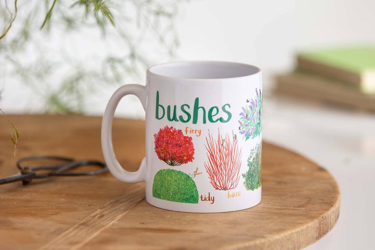 Bushes Ceramic Nature Mug