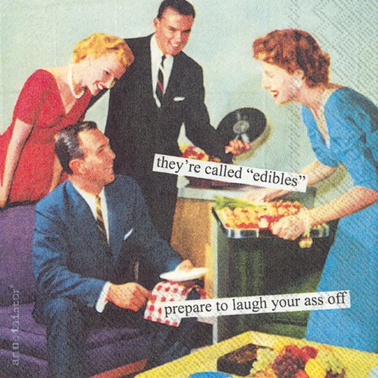 Anne Taintor Edibles Decorative Paper Napkins Pack of 20