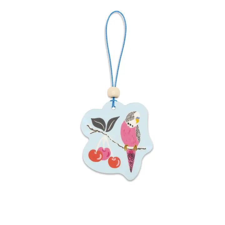Birds in the Cherry Tree Car Air Freshener