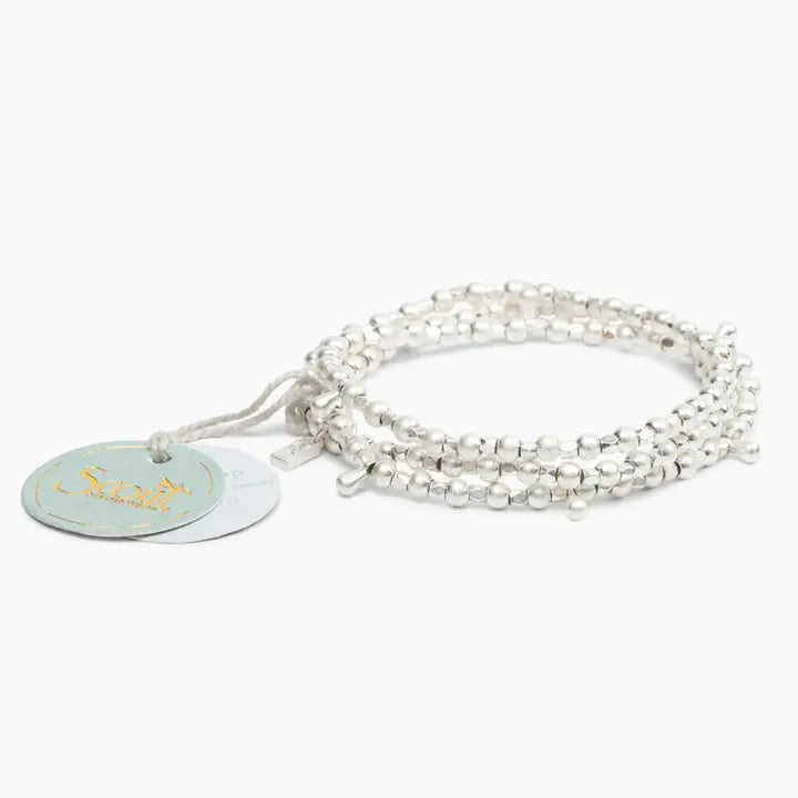 Metal Wrap Classic Teardrop Bracelet