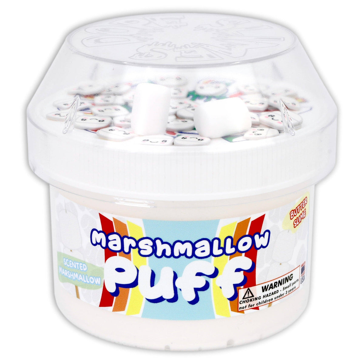 Marshmallow Puff - Butter Textured Slime