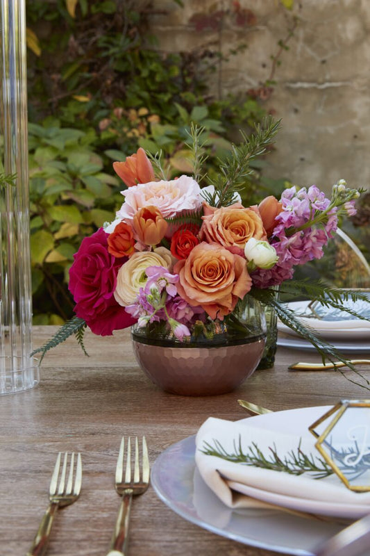 Elsa Globe Vase in Pink