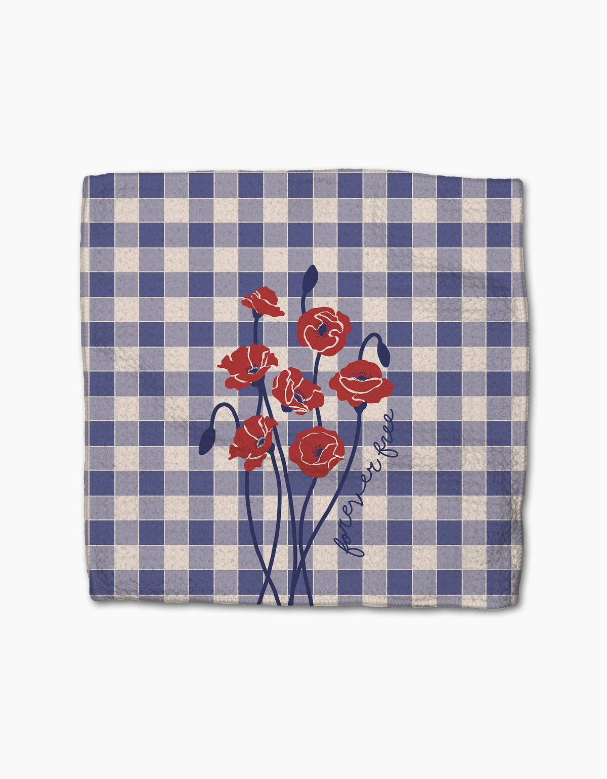 Forever Free Poppies Dishcloth Set
