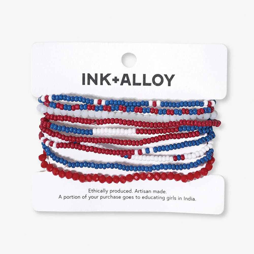 Game Day 10 Strand Stretch Bracelet