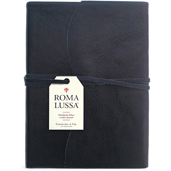 Large Leather Roma Lussa Journal