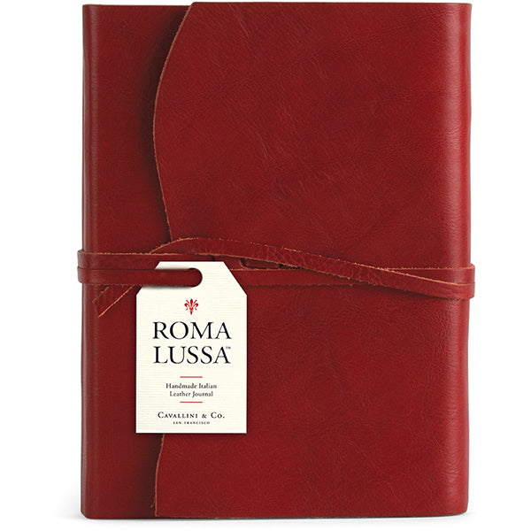 Large Leather Roma Lussa Journal