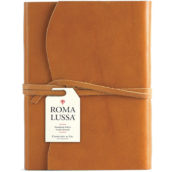 Large Leather Roma Lussa Journal