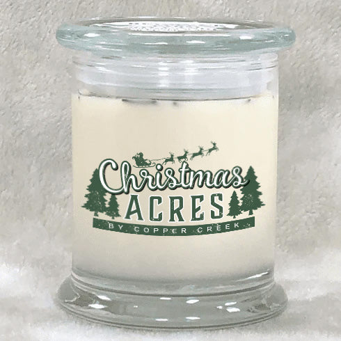 All Natural Fir Needle Candle in Libbey Jar