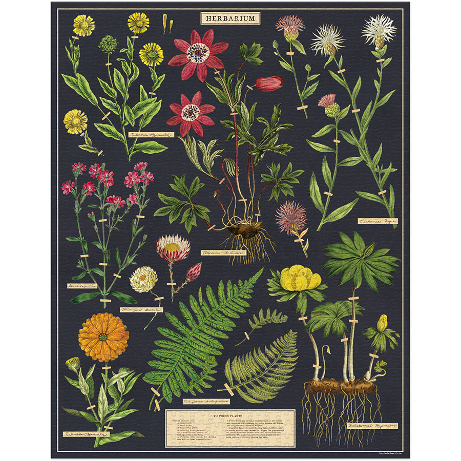 Herbarium Vintage Puzzle