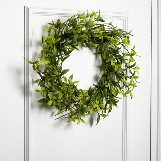 Ruscus Twig Wreath