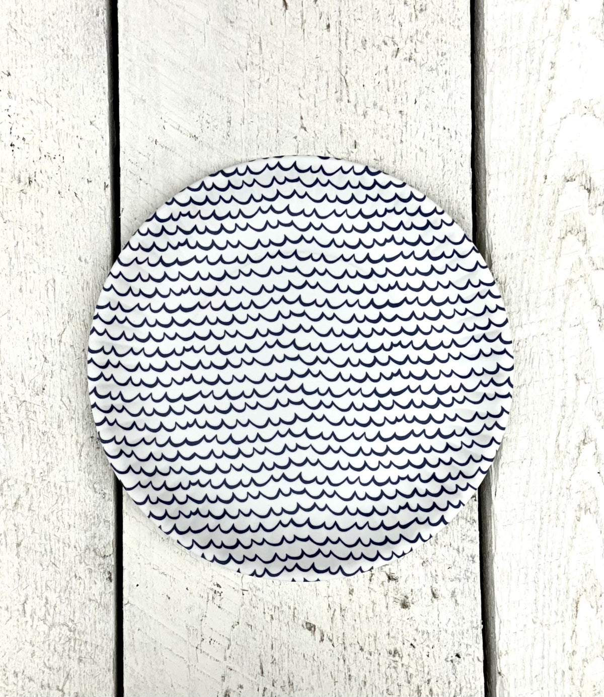 Geometric "Paper" Melamine Plate