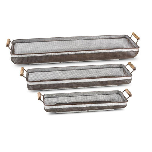 Long Metal Mesh Tray