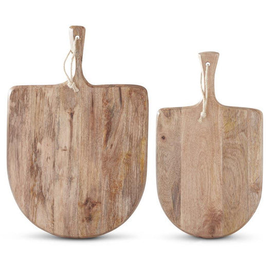 Mango Wood Rounded Cutting Boards