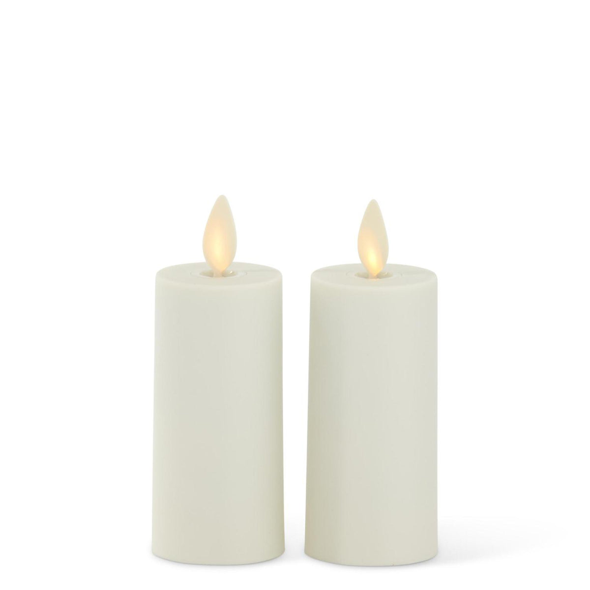 2-Pack 4.2" Luminara Indoor Pillar Candles