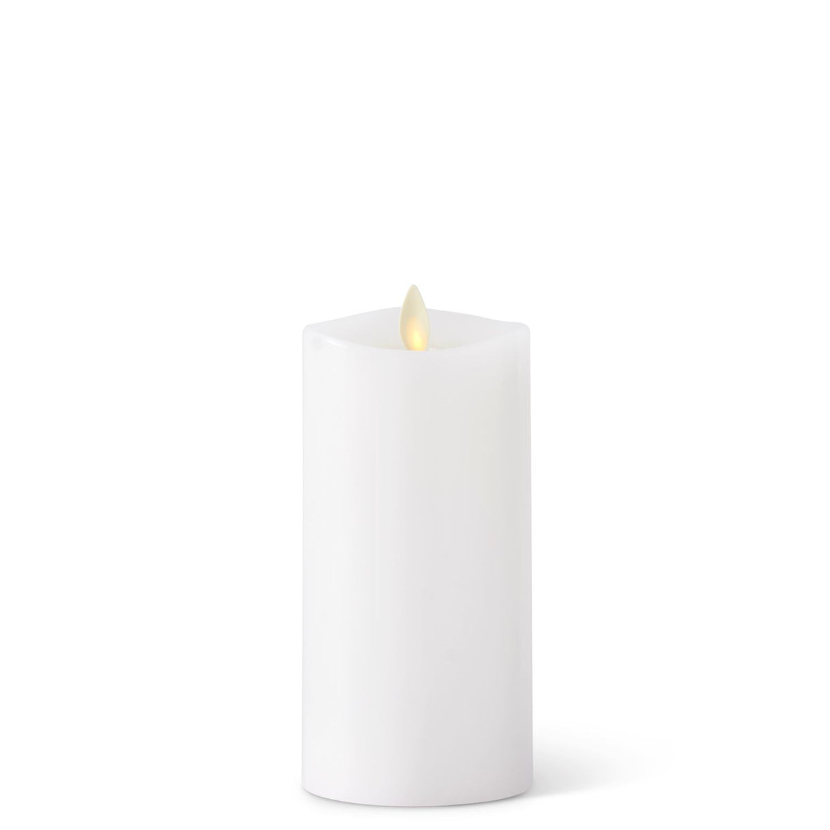 6.5" Indoor Pillar Luminara Candle with LED Flame