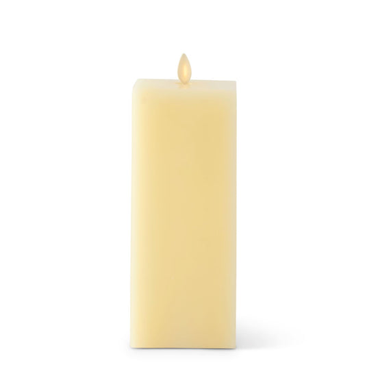 8.5" Square Indoor Luminara Realistic LED Candle