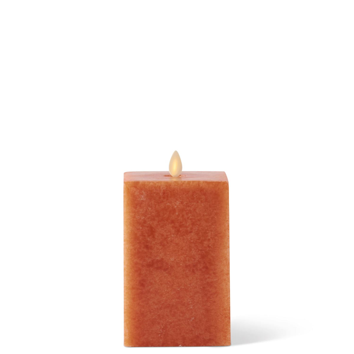 7.5" Indoor Square Luminara Candle with Realistic Flame