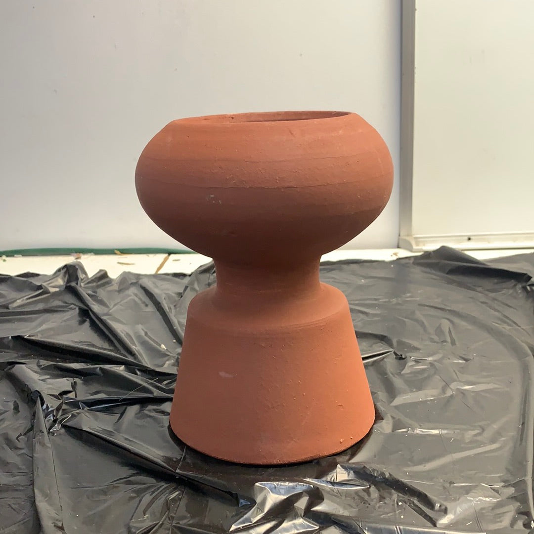Colorful Clay Planters